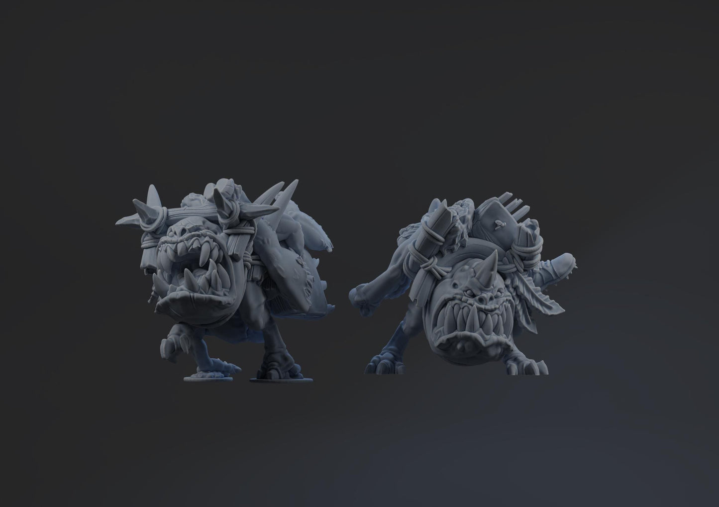 Kretacious Krumpaz | Wild Orc Team | Fantasy Football | Brutefun Miniatures | 3D Printed Resin Miniature | 8K Quality