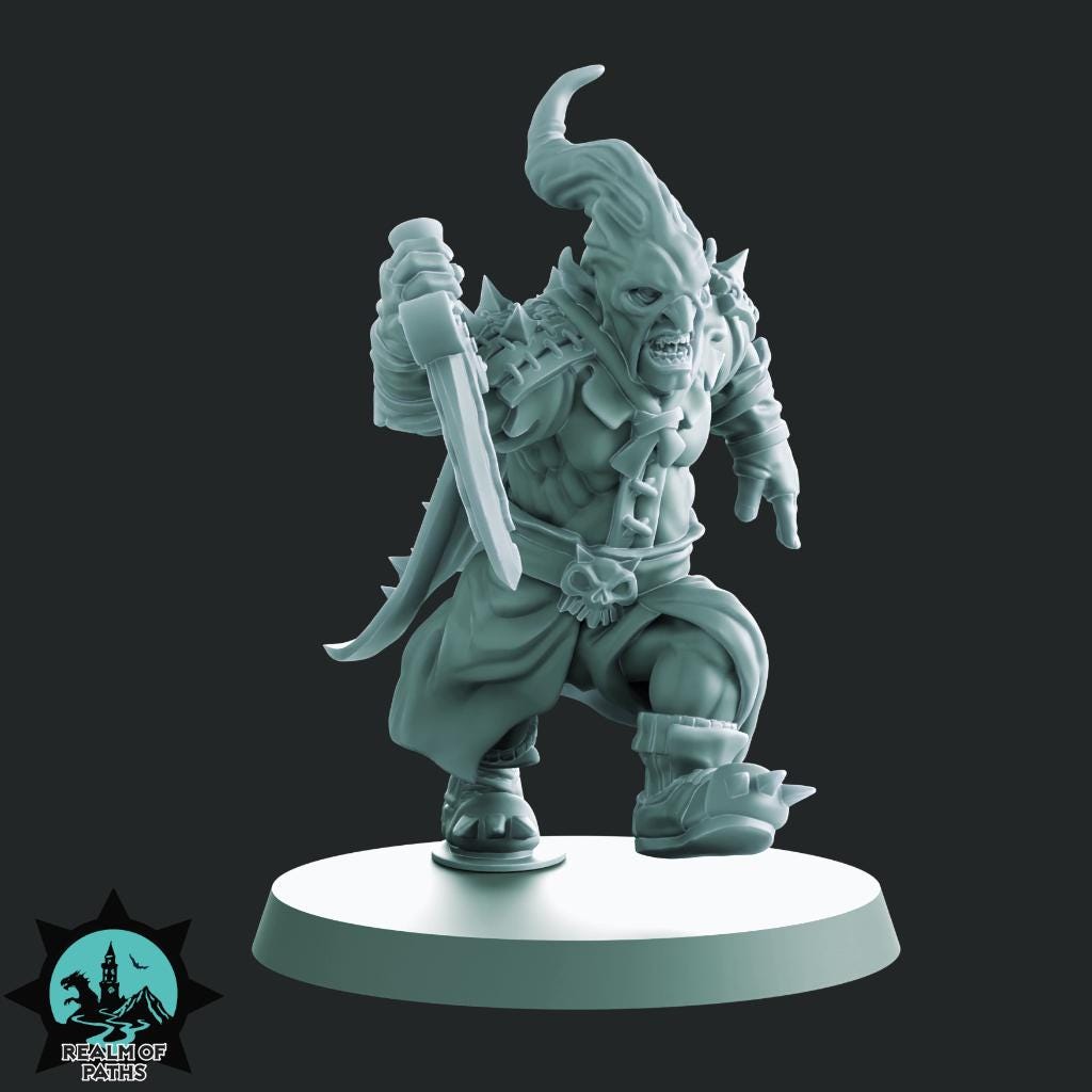 Raggnak Stabba | Chaos Dwarf Hobgoblin Assassin | Star Player | Fantasy Football | Realm of Paths