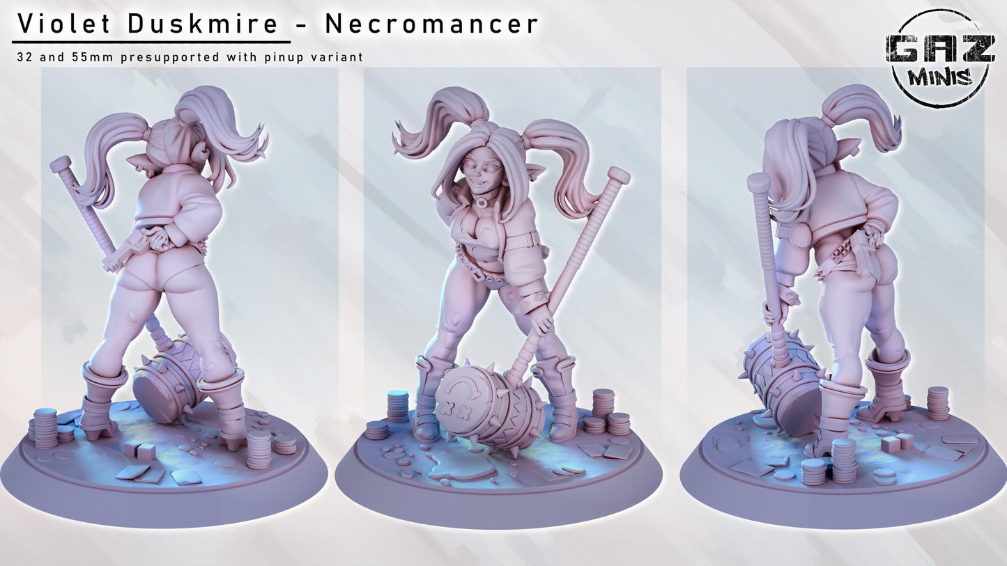 Gobbo Quinn | Goblin Harlot | NSFW Option | Medium | 32mm or 55mm Scale | Gaz Minis | Dungeons and Dragons | TTRPG | Miniature