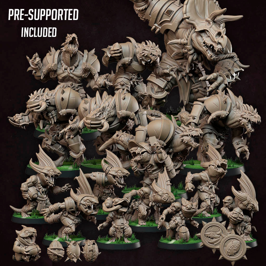 Tiny Tyrants | Lizardman Team | Fantasy Football