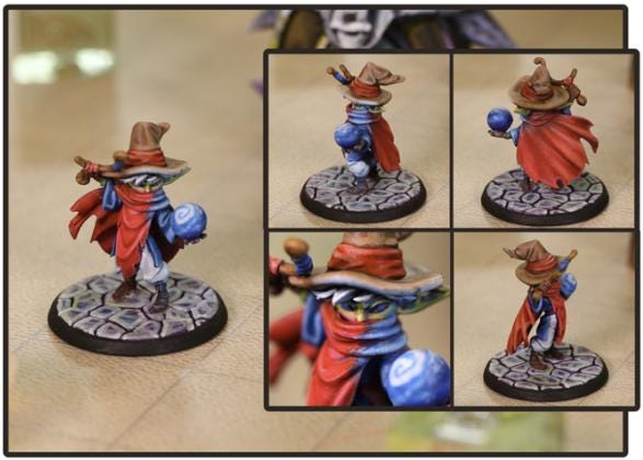 Orb Mancer | Goblin Wizard | Medium | 32mm | Twin Goddess Miniatures | Hold the Goblins | Goblin Encounter | Lost Mines of Phandelver