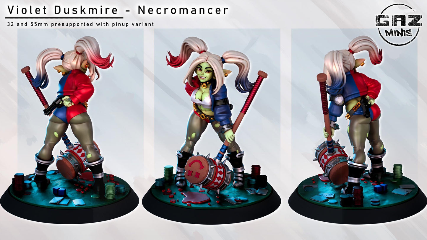 Gobbo Quinn | Goblin Harlot | NSFW Option | Medium | 32mm or 55mm Scale | Gaz Minis | Dungeons and Dragons | TTRPG | Miniature