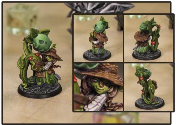 Goblin Gardener | Goblin Druid| Medium | 32mm | Twin Goddess Miniatures | Hold the Goblins | Goblin Encounter | Lost Mines of Phandelver