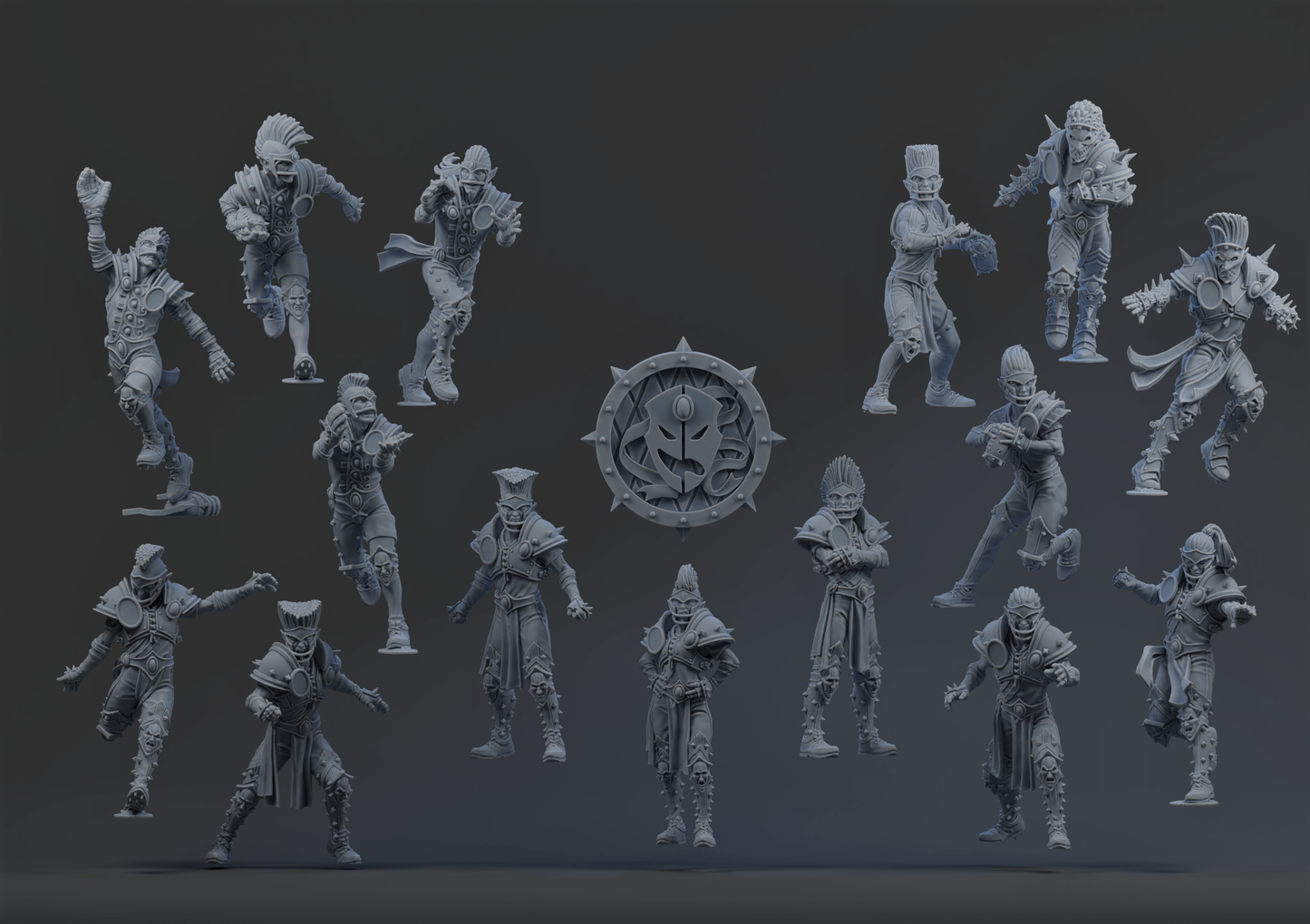 Pro Elves | United Elf Team | Fantasy Football | Brutefun Miniatures