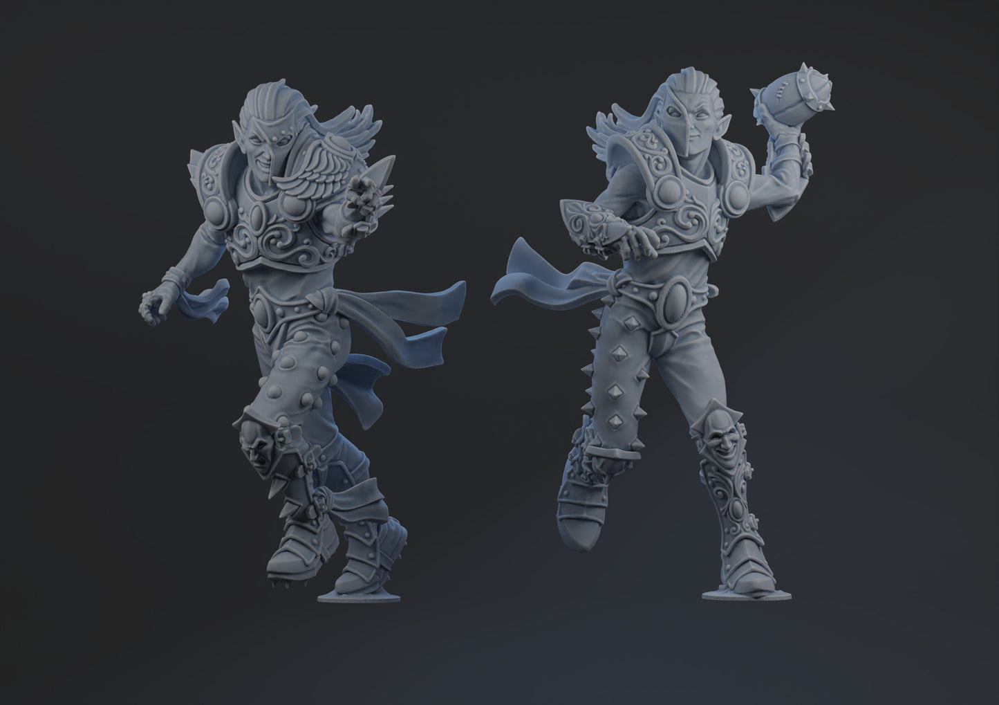 Quick Brothers | Elven Star Players | Fantasy Football | Brutefun Miniatures