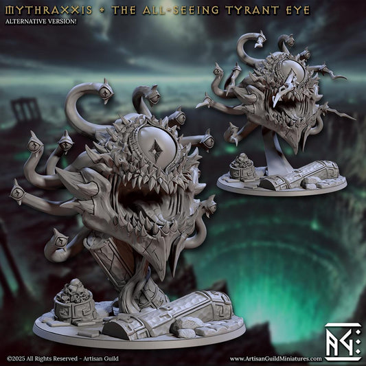 Epic Boss - Mythraxxis | 32mm | Huge | 100mm Base | Beholder Eye Tyrant | Hive of the All-Seeing | Artisan Guild | Dungeons and Dragons