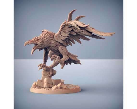 Shadowclaws the Dire Raven | 32mm Scale | Large | Thieves Guild | Artisan Guild