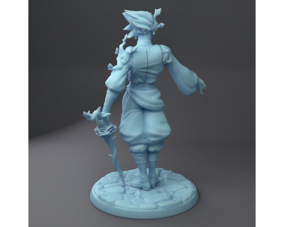 Oleander | Dryad Rogue | Medium | DND | Twin Goddess Miniatures