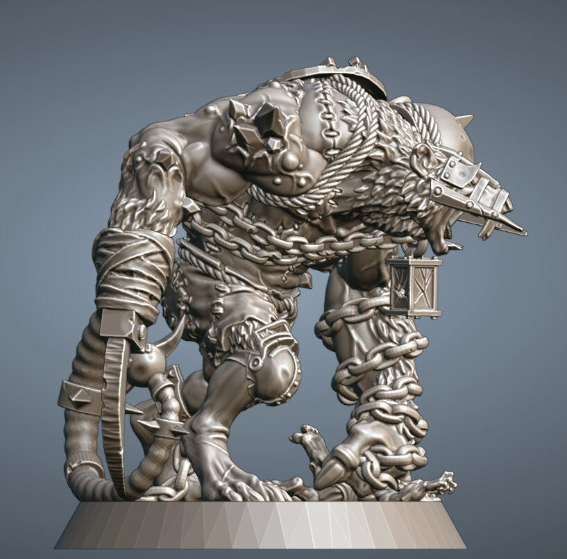 Sewer Rat | Big Guy | Star Player | 40mm base | Fantasy Football | BruteFun Minatures