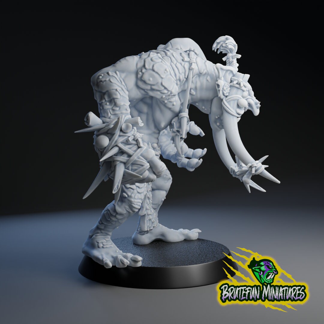 Troll | Savage Orcs | Fantasy Football | BruteFun Minatures