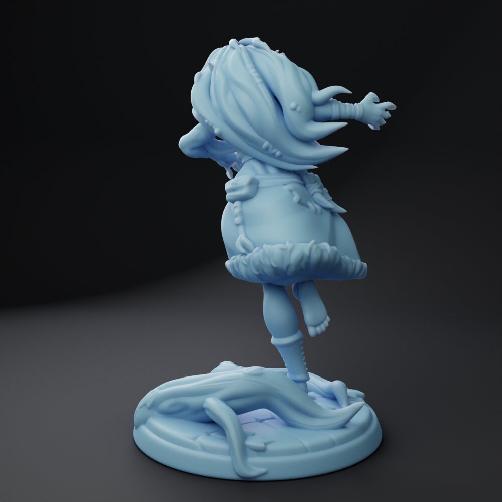 Elledriel | Elven Druid | Medium | Oaken Hollow Heroes 2. | Twin Goddess Miniatures