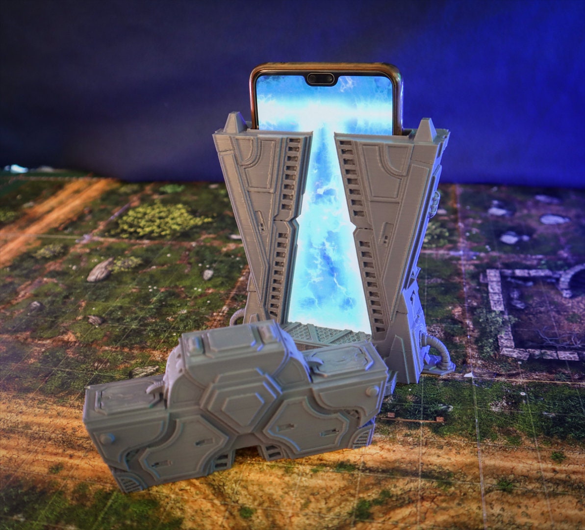 Nexus Bridge | Phone Screen Portal | Calling Portals | Black Scrolls Games