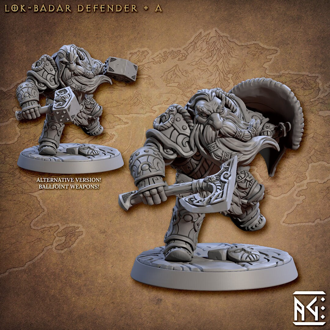 Lok-Badar Defenders | Medium | 32mm | Defenders of Lok-Badar | AG