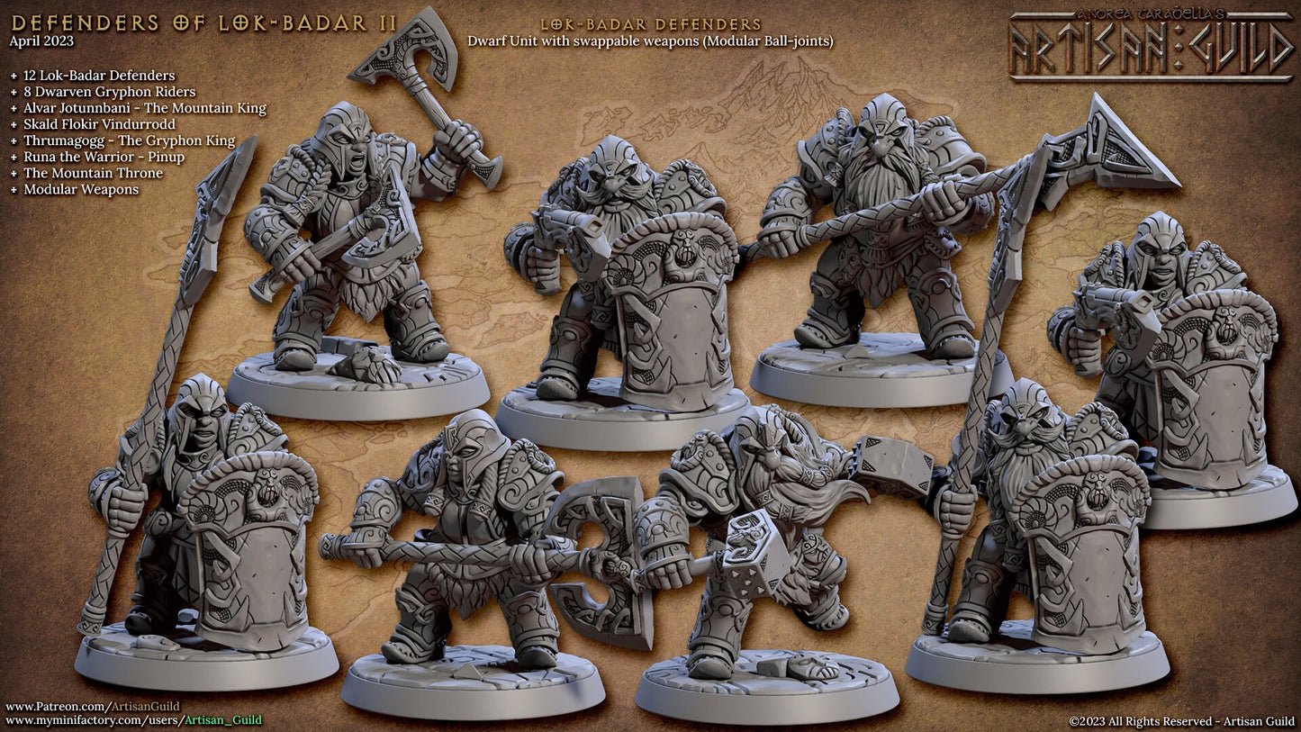 Lok-Badar Defenders | Medium | 32mm | Defenders of Lok-Badar | AG