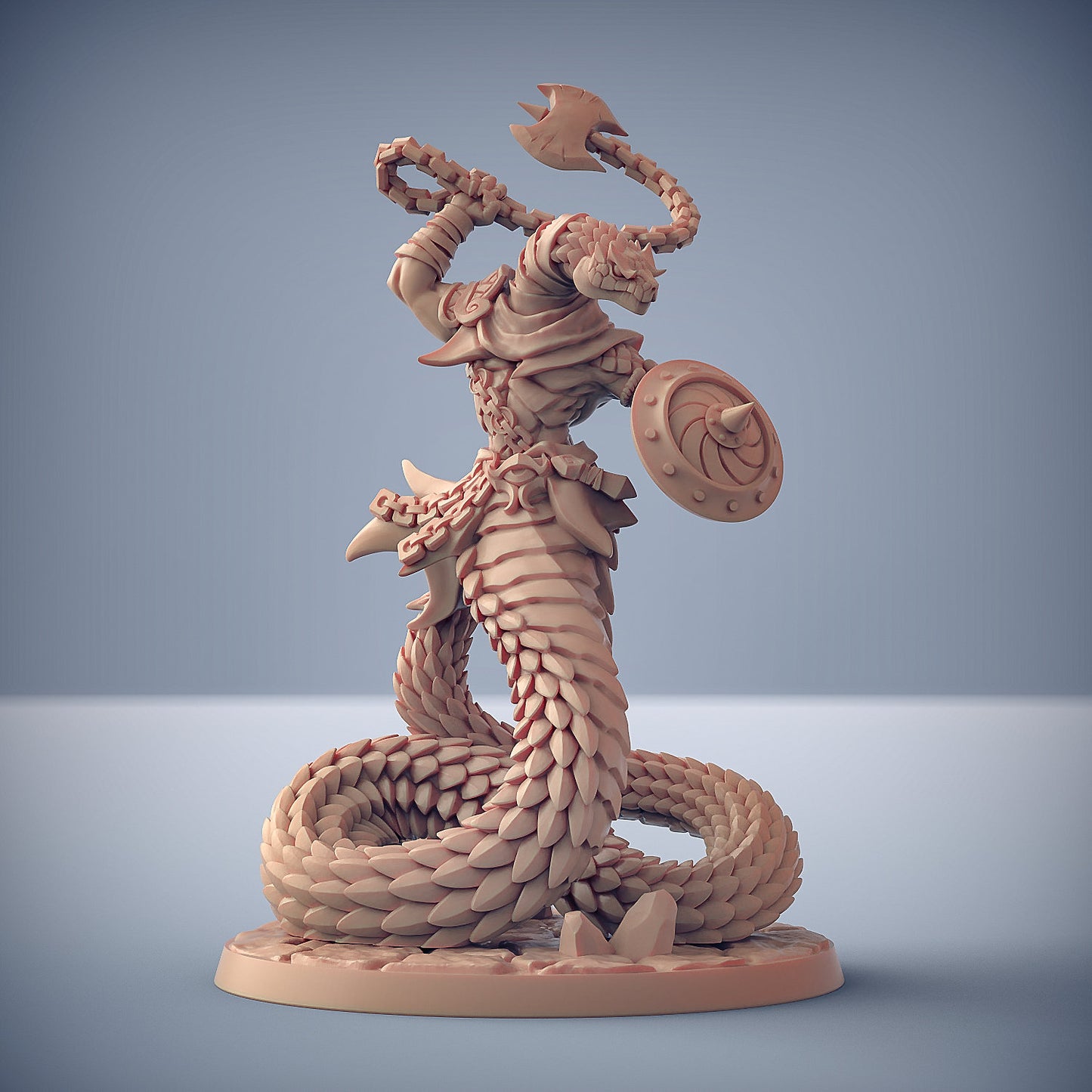 Nagarot Crawlers | Yuan-Ti | Naga | Large | 32mm | Maneater Nagarots | Artisan Guild