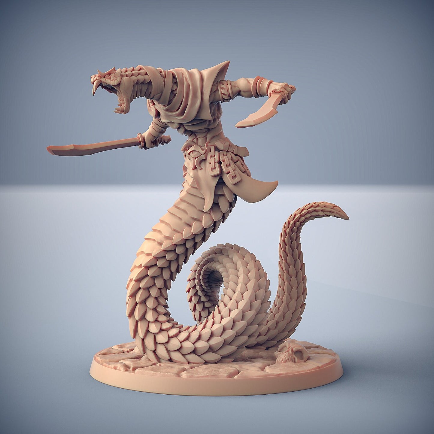 Nagarot Crawlers | Yuan-Ti | Naga | Large | 32mm | Maneater Nagarots | Artisan Guild