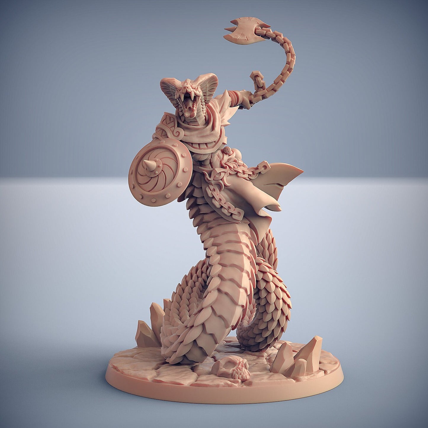 Nagarot Crawlers | Yuan-Ti | Naga | Large | 32mm | Maneater Nagarots | Artisan Guild