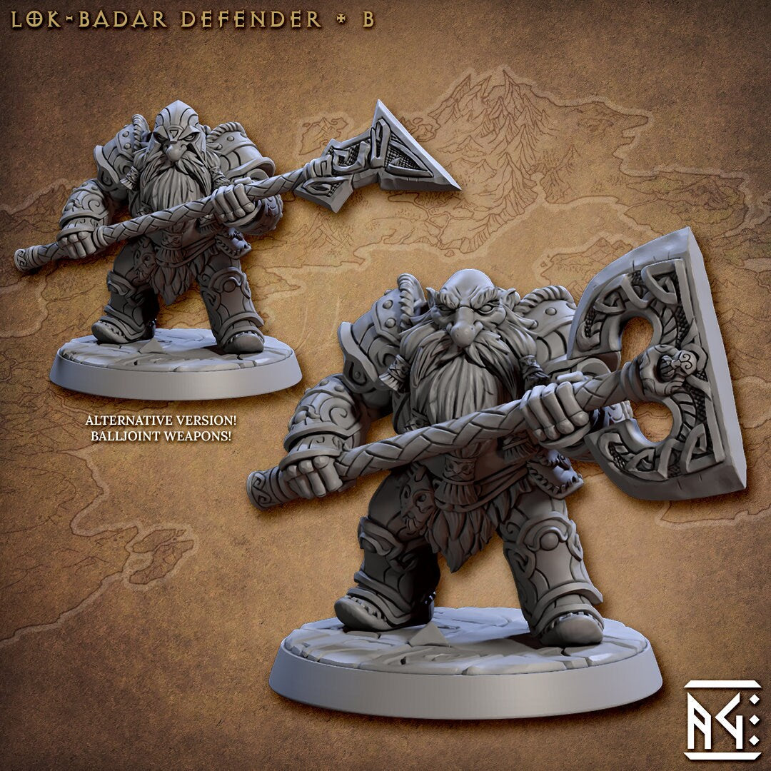 Lok-Badar Defenders | Medium | 32mm | Defenders of Lok-Badar | AG
