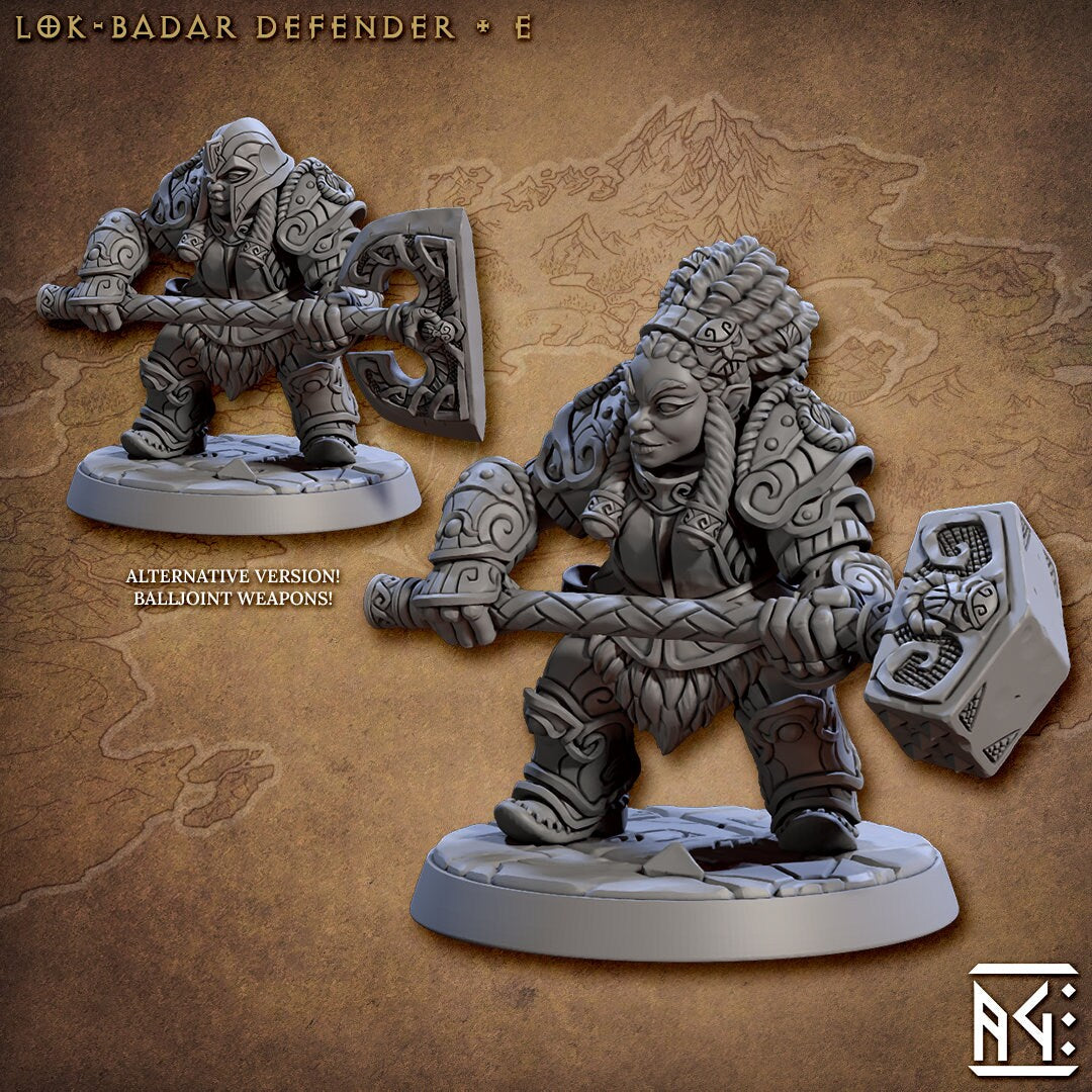 Lok-Badar Defenders | Medium | 32mm | Defenders of Lok-Badar | AG