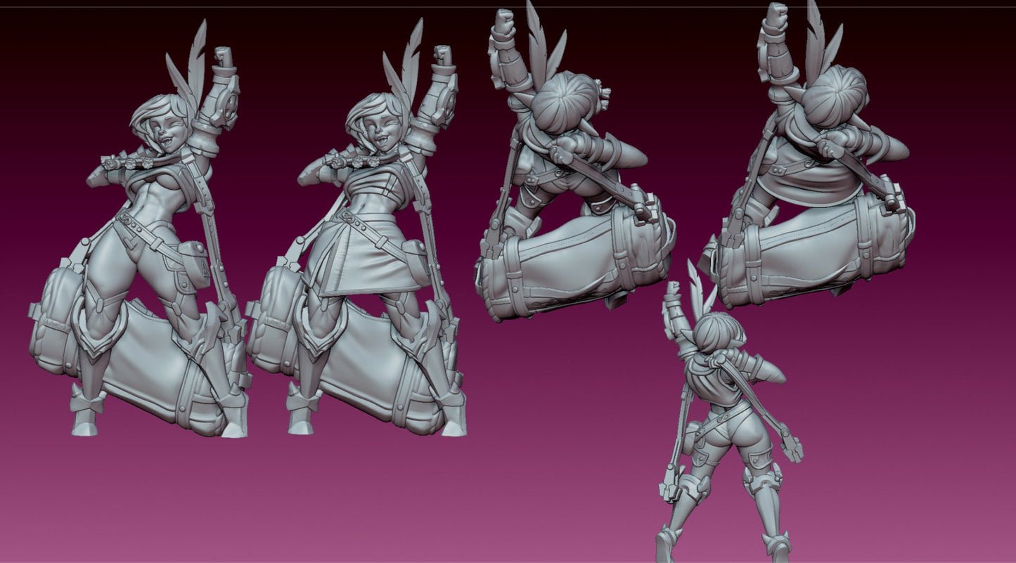 Inara | Goblin Loot Hoarder | Medium | 32mm | Gaz Minis