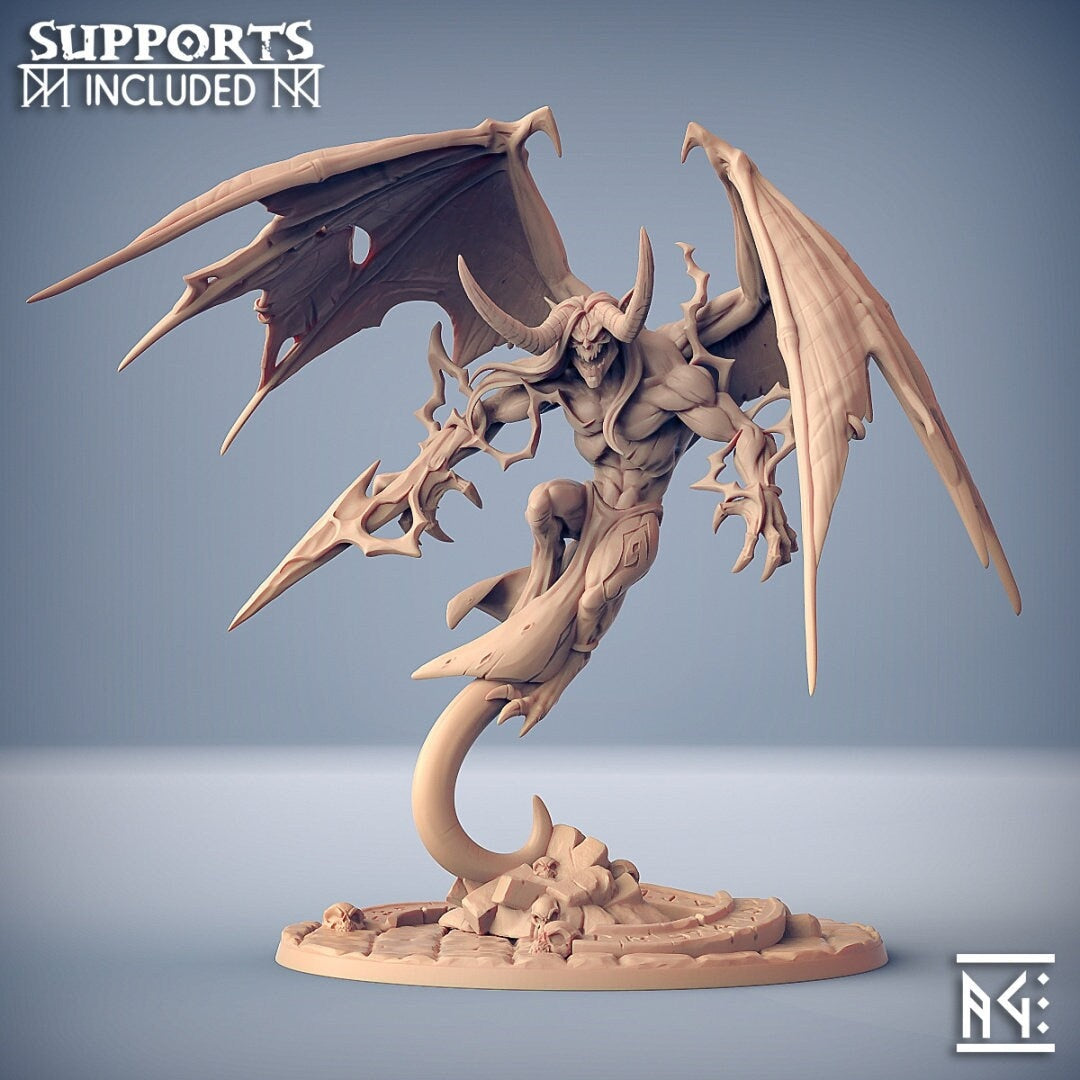 Azrath - Chosen of Tialevor | 100mm Base | Epic Boss | AG