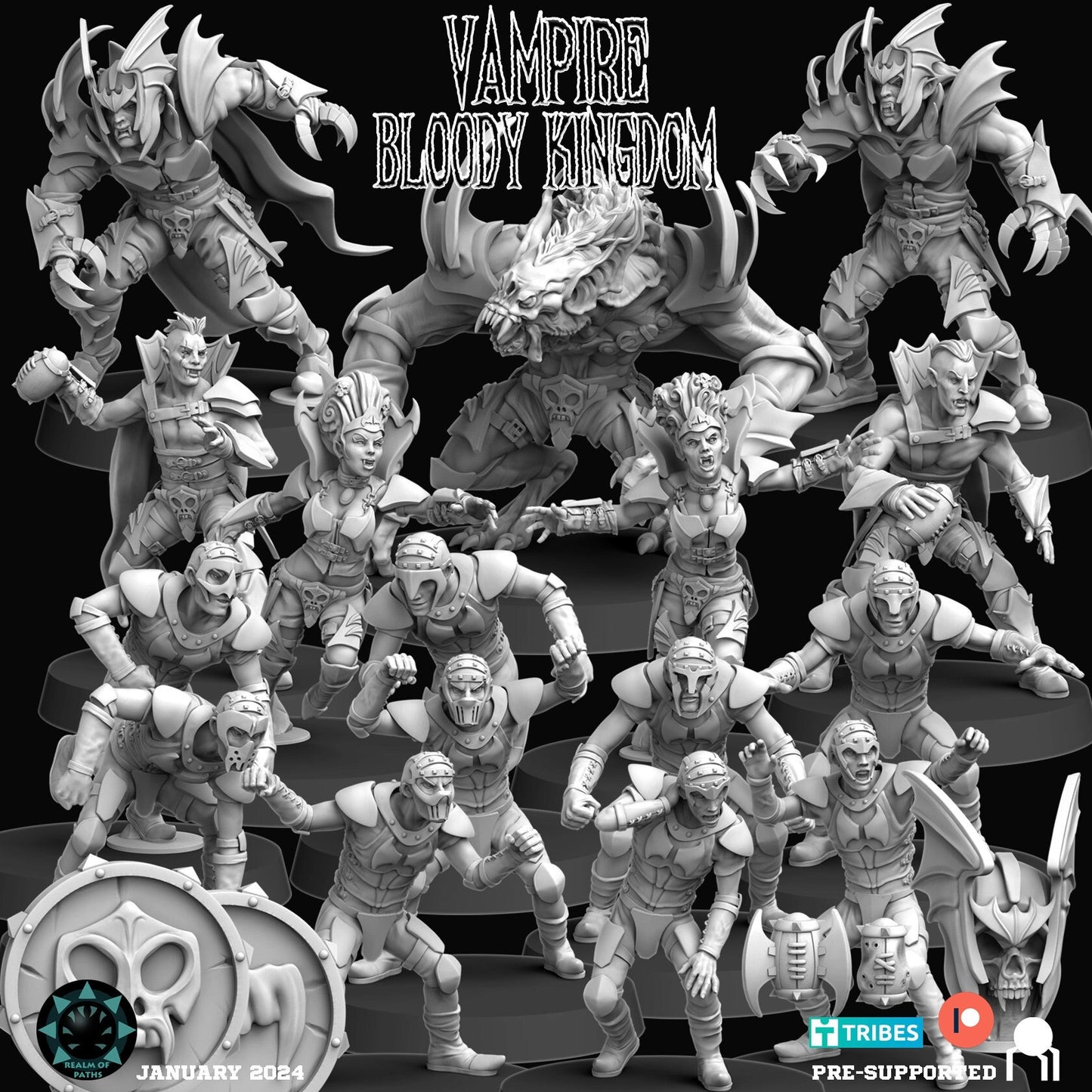 Bloody Knights | Vampire Team | Fantasy Football | Realm of Paths | Bat Ogre | Runner | Thrower | Blitzer | Gargoyle | Dungeons and Dragons