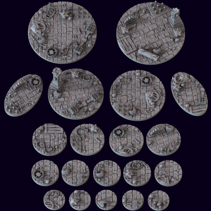 Traps | Dungeon Dangers | Resin Bases | Unchained Games | TTRPG | Wargaming