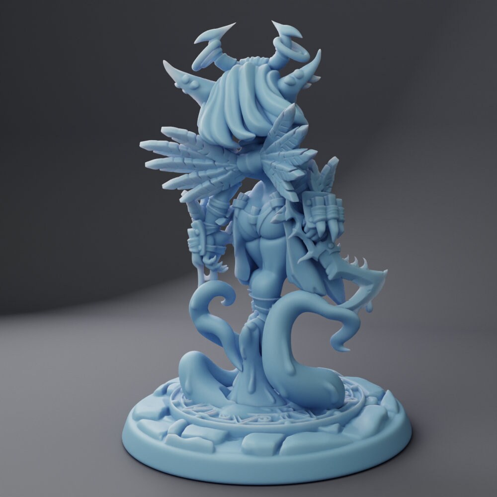 Magglubiyette | 32mm and 75mm | Medium | Goblin Goddess | Dungeons and Dragons | TTRPG | Twin Goddess Miniatures