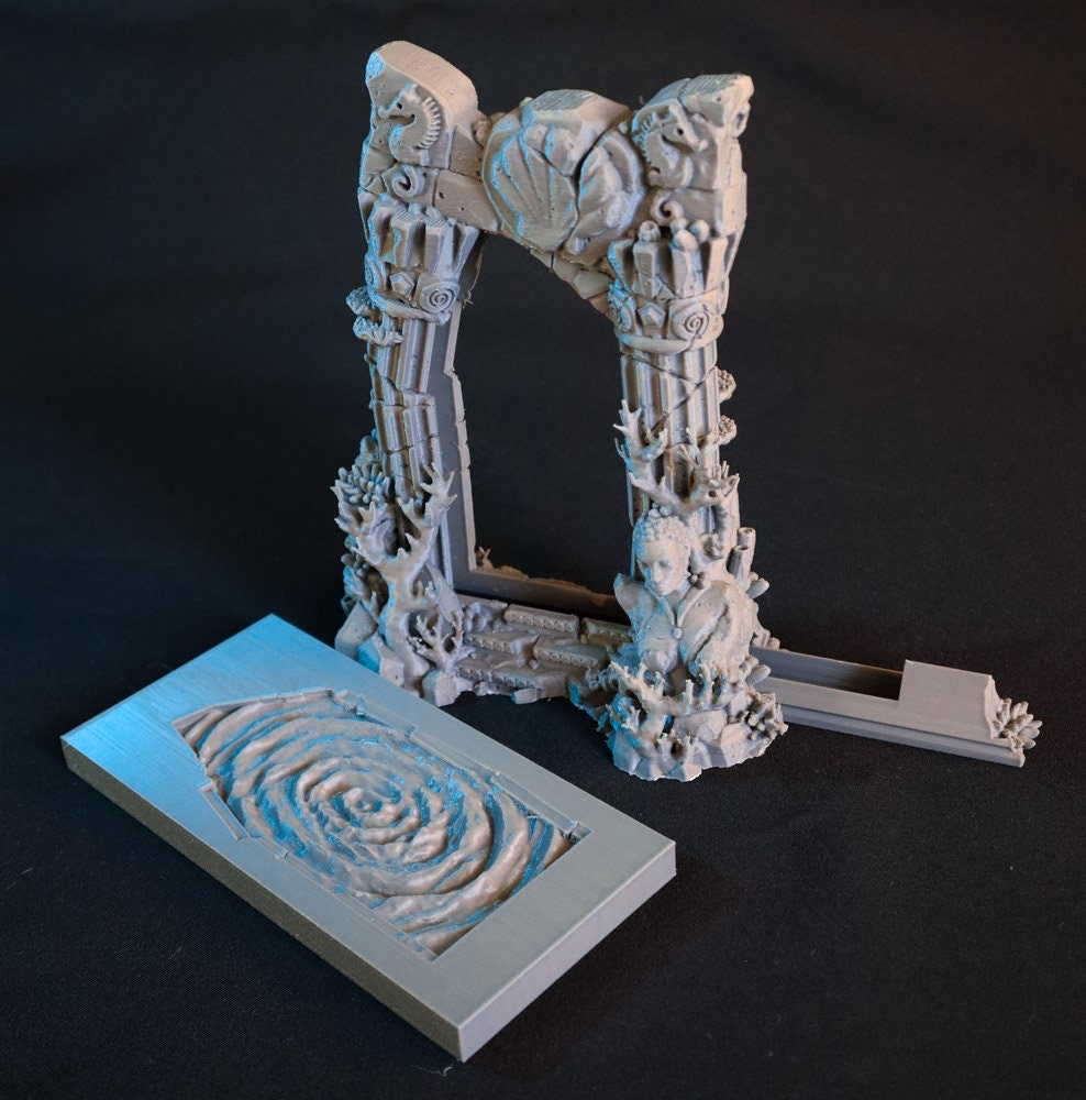 Aelorias Underwater Gateway | Phone Screen Portal | Calling Portals | Black Scrolls Games