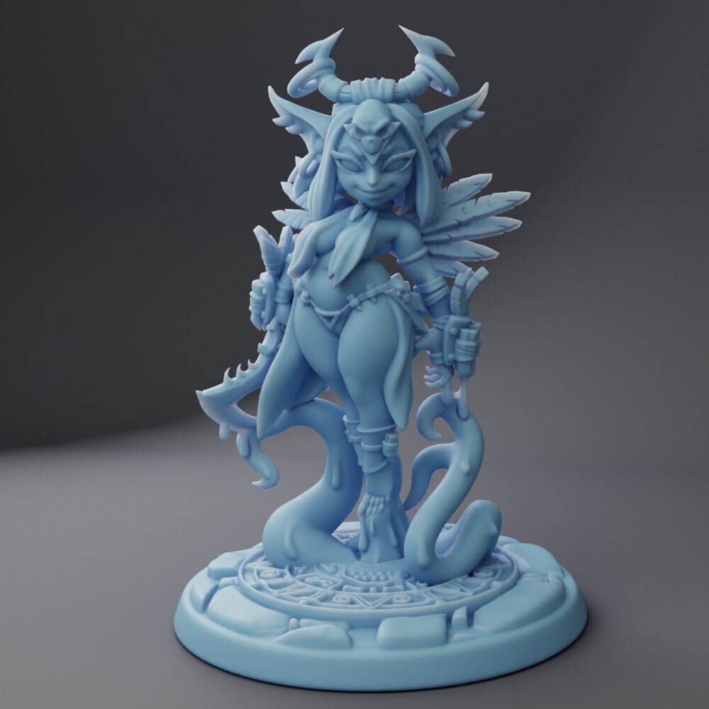 Magglubiyette | 32mm and 75mm | Medium | Goblin Goddess | Dungeons and Dragons | TTRPG | Twin Goddess Miniatures