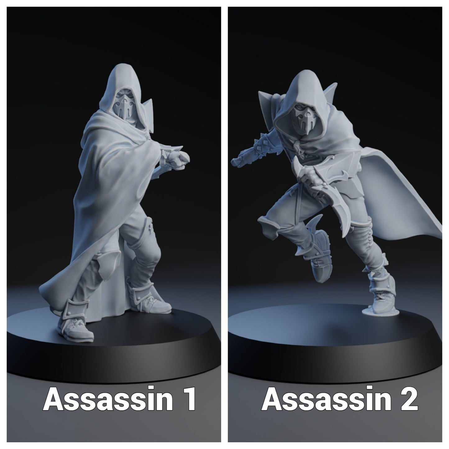 Nightshade Strikers | Dark Elf Team | Fantasy Football | Brutefun Miniatures