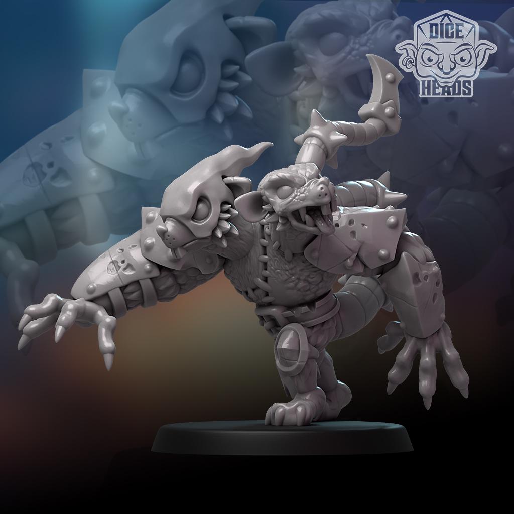 Ry'Lah Renegades | Chaos Team | 15 Models | Fantasy Football | Dice Heads | Call of Cthulhu themed team