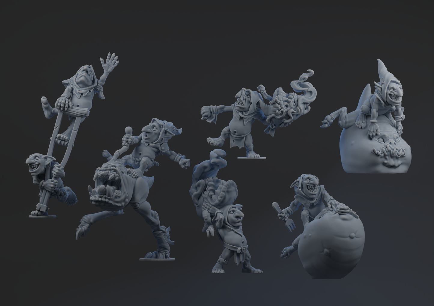 Snottingham Skwurtz | Runt Team | Gnome Booster Option | Fantasy Football | Brutefun Miniatures