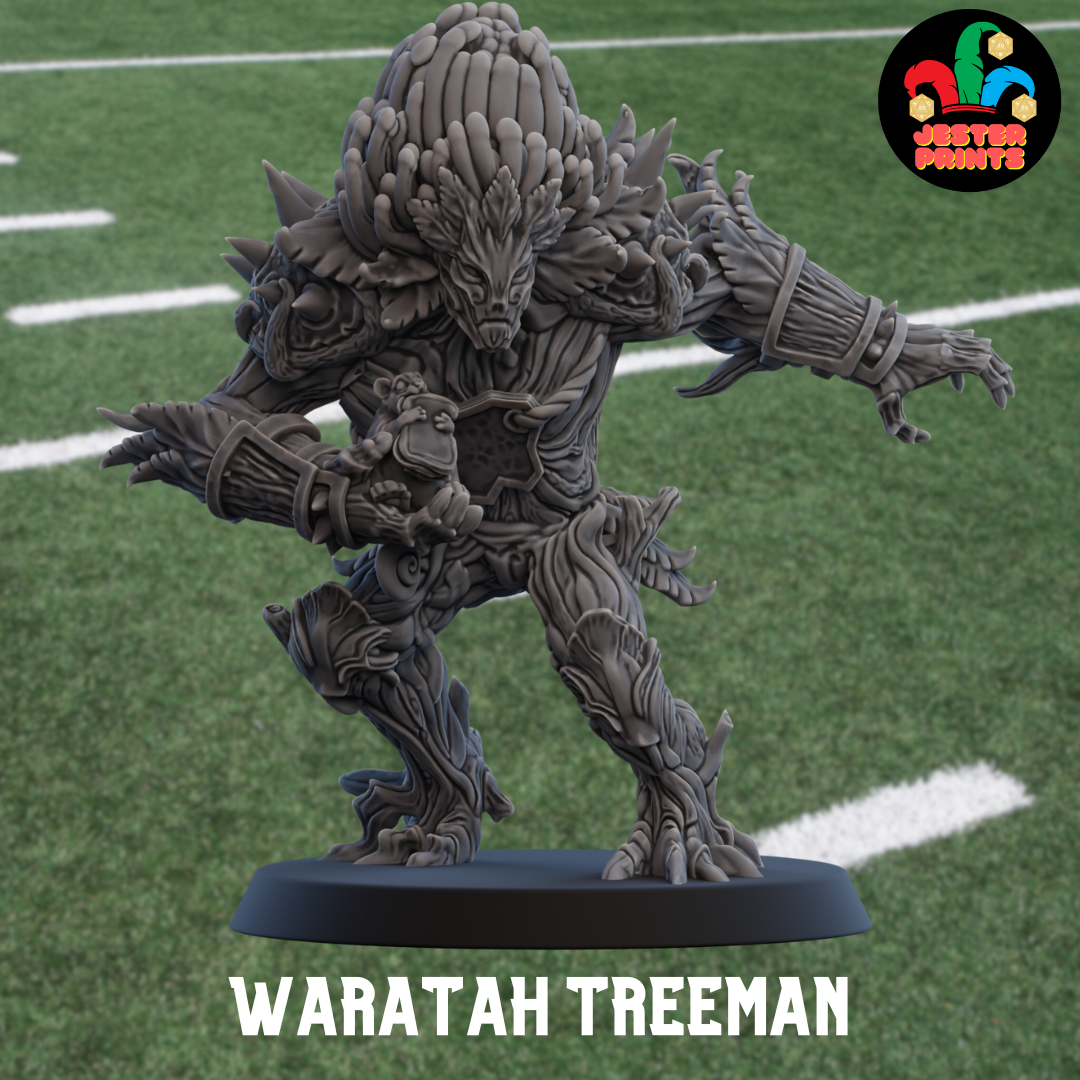 Waratah Treeman | Terror Australis | Australian Team Proxy | Fantasy Football | Jester Prints (Copy)
