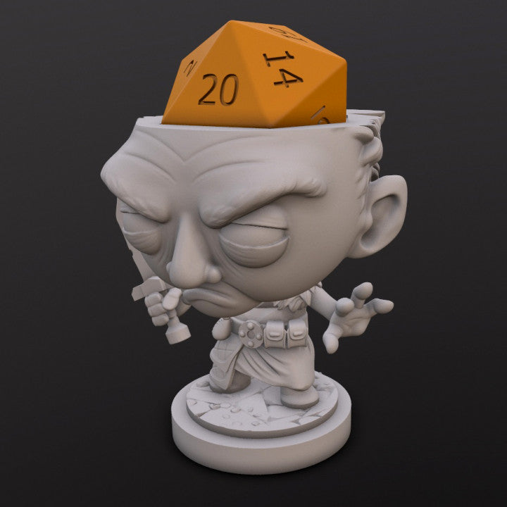 Dwarf Danica | Dice Holders | Dice Heads