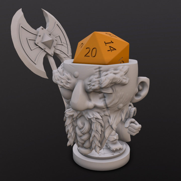 Dwarf Magnus | Dice Holders | Dice Heads