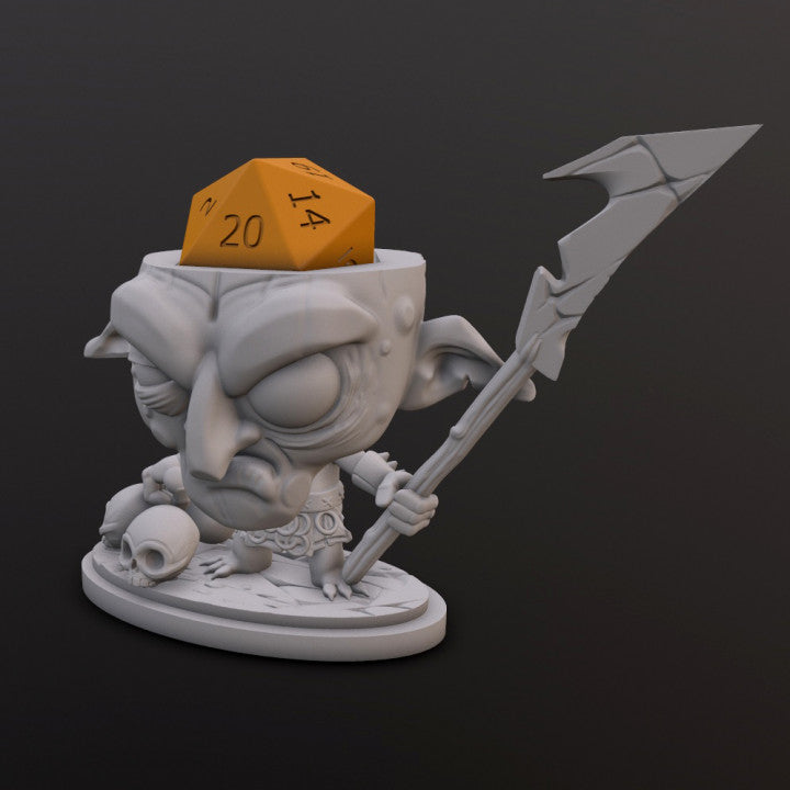 Goblin Huntress | Dice Holders | Dice Heads