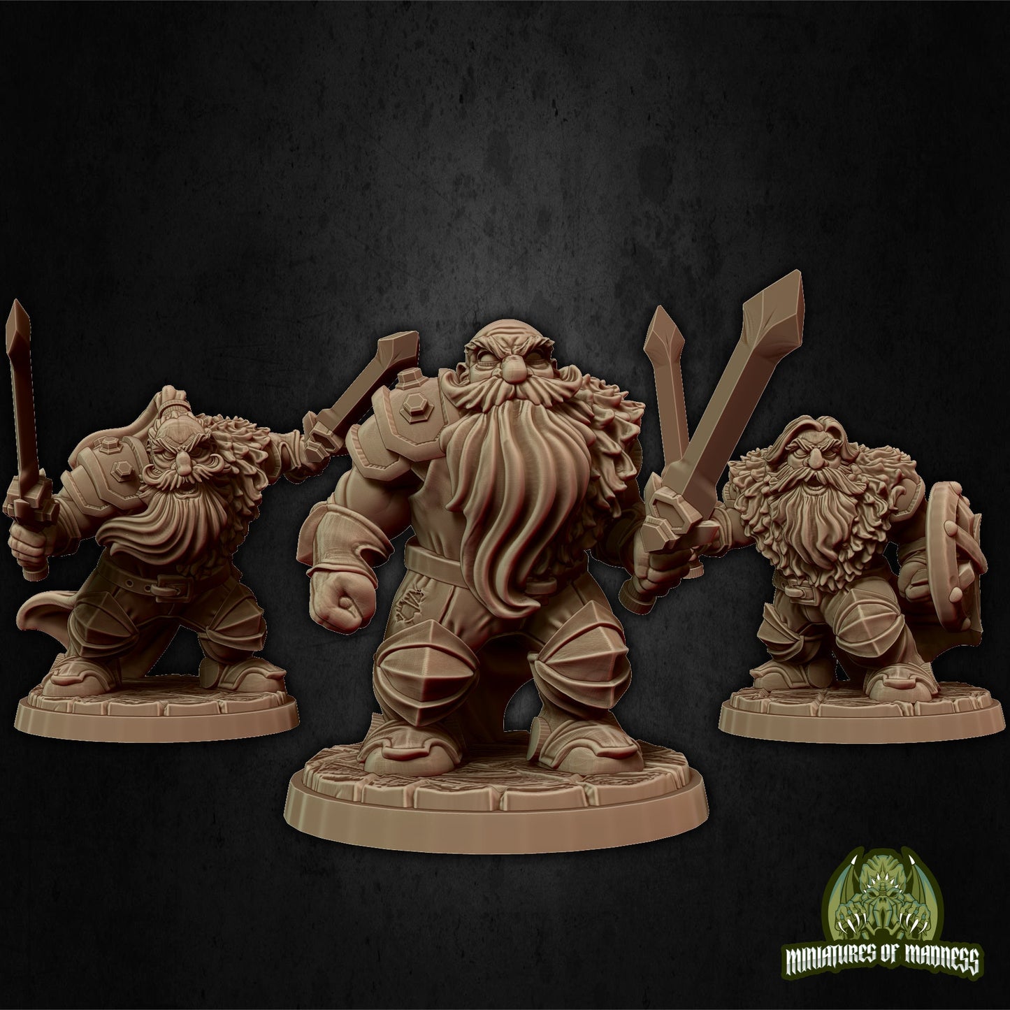 Dwarf Soldier Set 5 | Medium | Hold My Dwarf