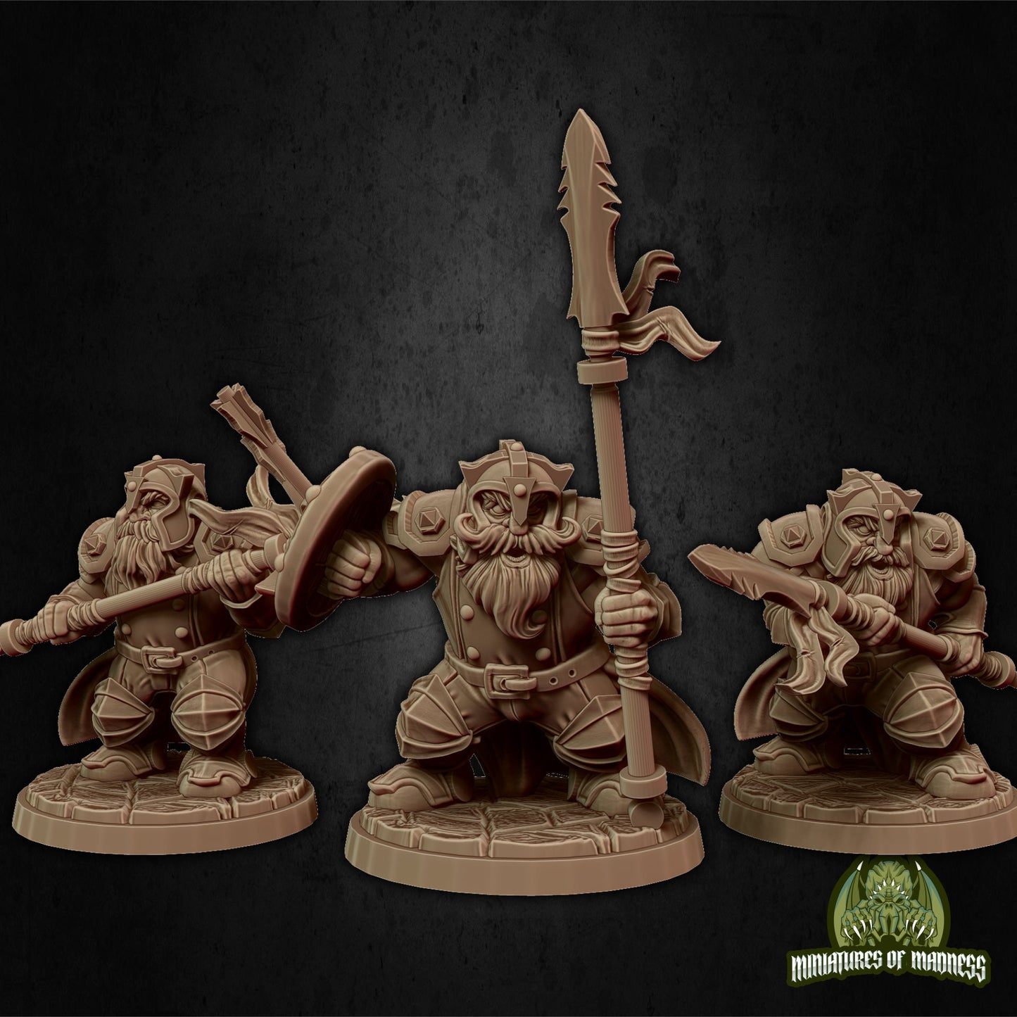 Dwarf Soldier Set 2 | Medium | Hold My Dwarf