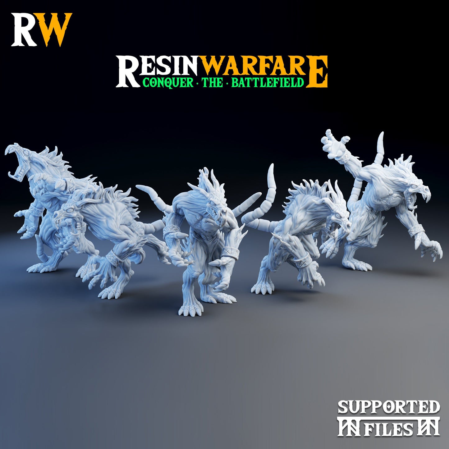 Lesser Demon Rats x5 || Thirteen Tails || Ravenous Hordes || Resin Warfare