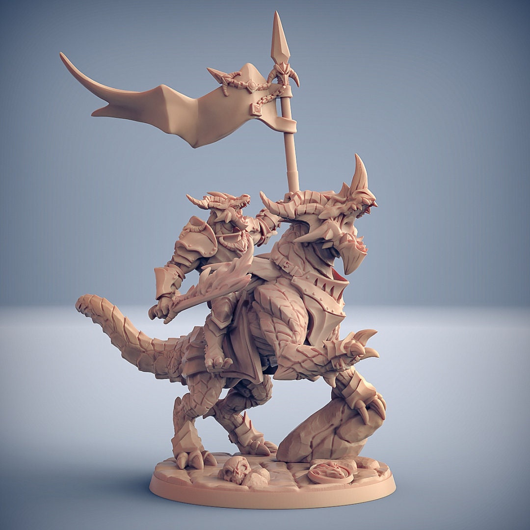 Dragon Knights || Large || 32mm || Artisan Guild || Dragonguard || Dungeons and Dragons