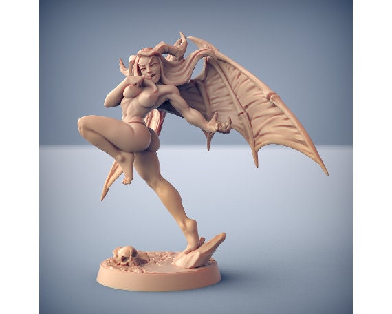 Aya | Tiefling Pinup | Medium | Artisan Guild