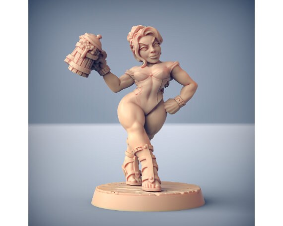 Fraia | Dwarf Pinup | Medium | Artisan Guild
