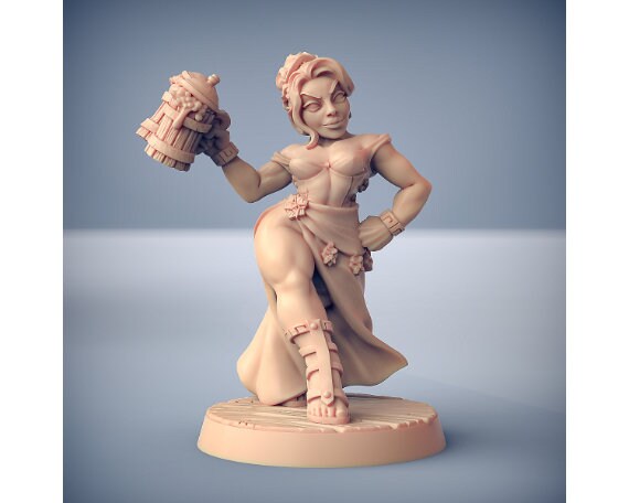 Fraia | Dwarf Pinup | Medium | Artisan Guild