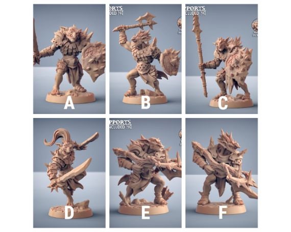 Blackrazor Hobgoblins | 25mm Base | 32mm Scale | Medium | Artisan Guild