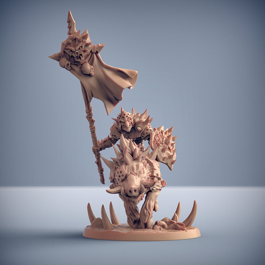 Razorbeast Riders | Large | 32mm Scale | Artisan Guild