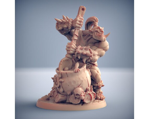Burtz Ogre Chef | 32mm Scale | Large | Artisan Guild