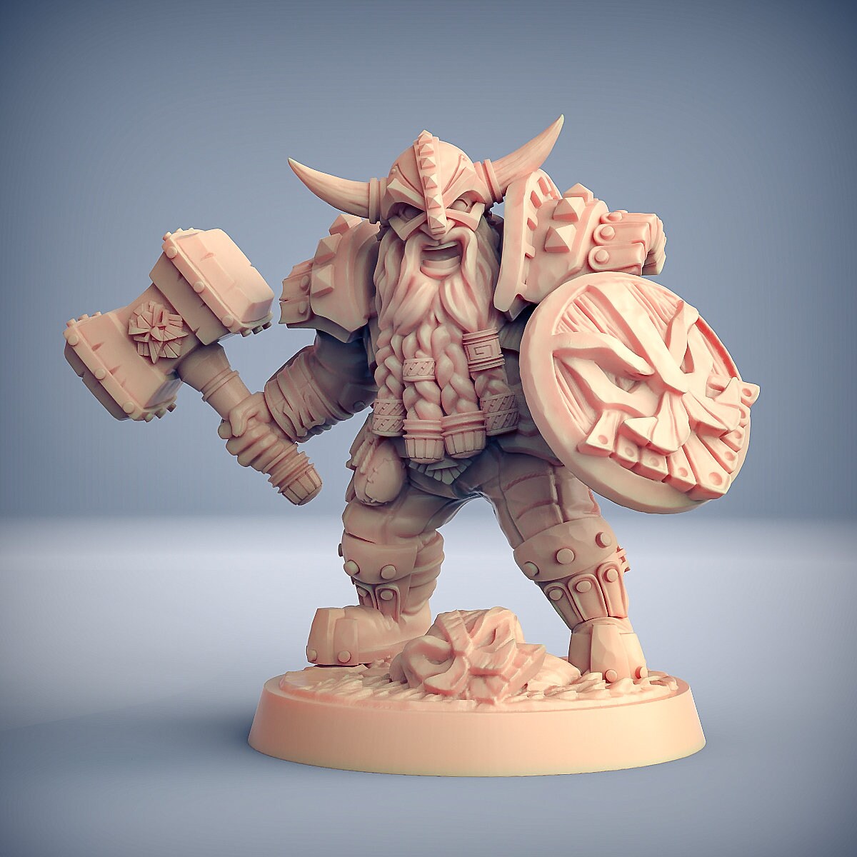 Dwarven Defenders | Medium | 32mm | Artisan Guild | Dumlok Flameseekers