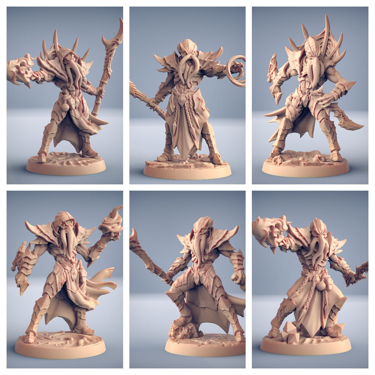 Mindflayer Warriors | Medium | 32mm | Artisan Guild | Depth Ones