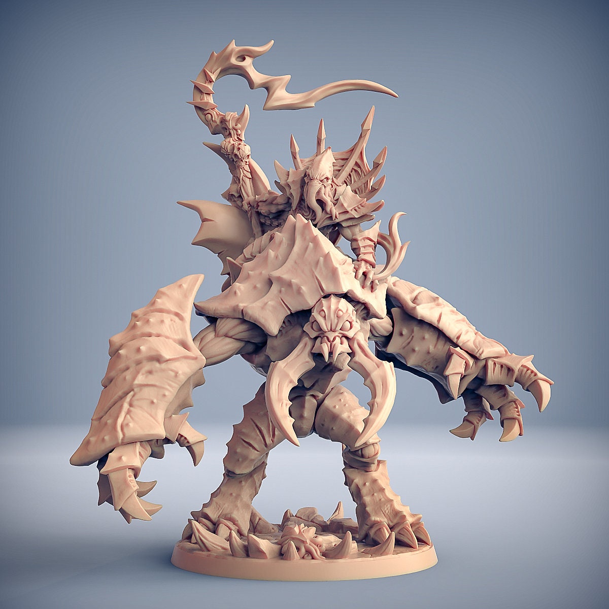 Slathos on Hive Colossus | 32mm | 50mm Base | Artisan Guild | Depth Ones